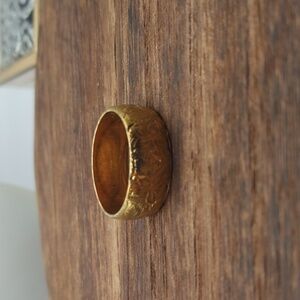 Gold filled Victorian pattern ring R379 size 6